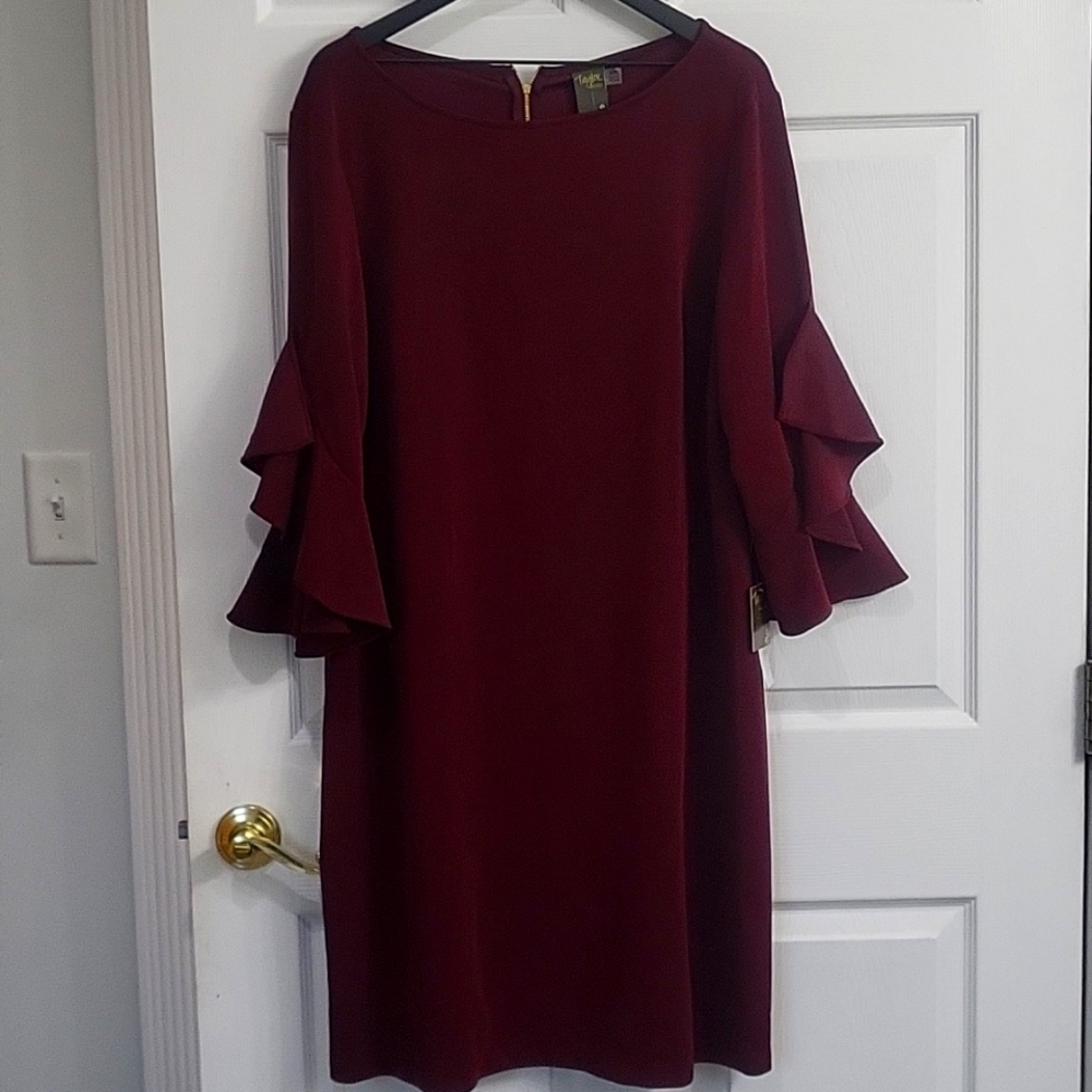 NWT women's size 20W knit mini dress